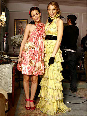  Leighton Meester and Blake Lively