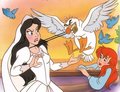 Walt Disney Book Images - Vanessa, Scuttle & Princess Ariel - the-little-mermaid photo