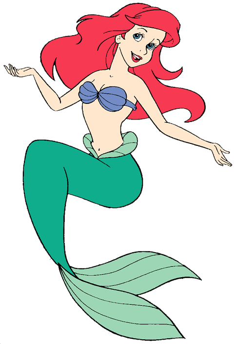 disney clipart little mermaid princess ariel - photo #16