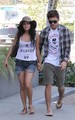 Zac Efron and Vanessa Hudgens out in Malibu (March 24) - celebrity-couples photo