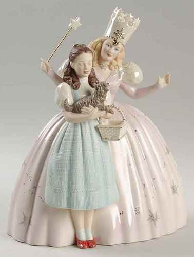  Glinda And Dorothy Figurine