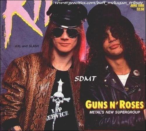 Axl Rose and Slash
