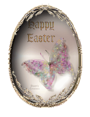 Butterfly Easter Egg