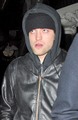 HQ Pictures of Rob leaving the Lyric Lounge last night  - twilight-series photo