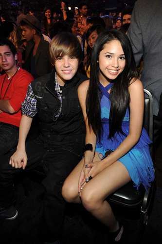  jasmin and Justin Bieber, Kids Choice Awards March 27