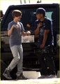 Justin Bieber & Sean Kingston Shoot Eenie Meenie Music Video - justin-bieber photo