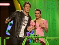 Lea Michele & Cory Monteith: Kids' Choice Awards 2010 - glee photo