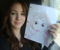 Me and My Belle Drawing - disney-princess photo