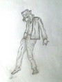 Michael Jackson Billie Jean, drawing - michael-jackson fan art