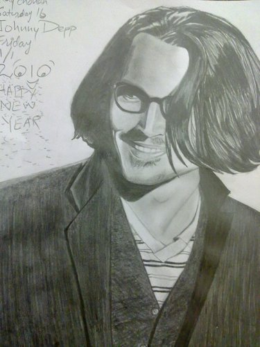  My Few Drawings Of Johnny Depp