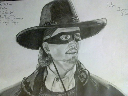  My Few Drawings Of Johnny Depp