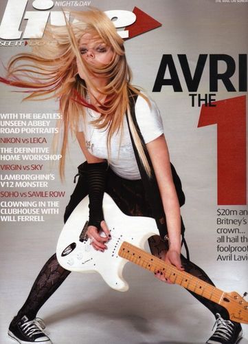  New Avril MagaziNE Cover