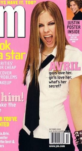  Old Avril Magazine cover