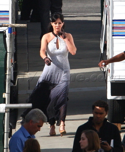  Shannen on set of Dancing with the Stars