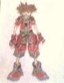 Sora's Valor Form - kingdom-hearts fan art