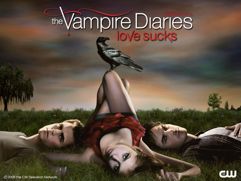 The Vampire Diaries Tv Show Logo. The Vampire Diaries Wallpaper