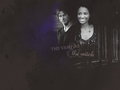 The Vampire & The Witch - damon-and-bonnie fan art