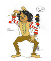 The wiz cartoon :) - michael-jackson fan art