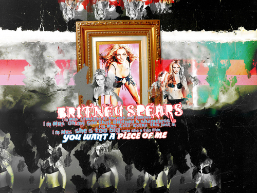  Britney Piece Of Me karatasi la kupamba ukuta