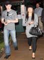Chris and Jenna @ The Grove in Hollywood, CA. - glee photo