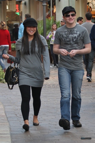  Chris and Jenna @ The Grove in Hollywood, CA.