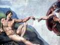 God and Adam - god-the-creator fan art