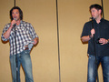 Jared & Jensen at LA Con '10 - jensen-ackles photo