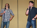 Jared & Jensen at LA Con '10 - jensen-ackles photo