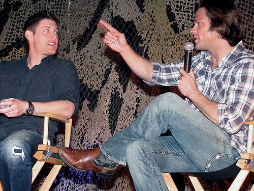  Jensen & Jared at LA Con 2010