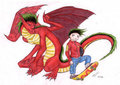 Monsterous American Dragon - american-dragon-jake-long fan art