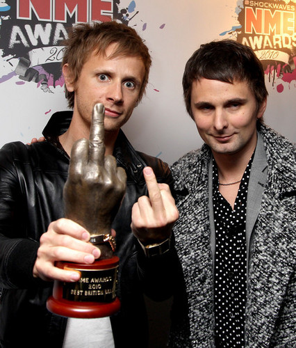  Shockwaves NME Awards 2010 Winners Boards