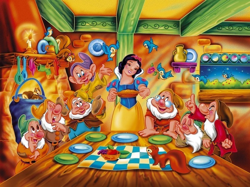 Dwarfs In Snow White. Snow White amp; the 7 Dwarfs