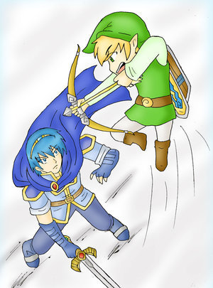 Toon Link vs Marth