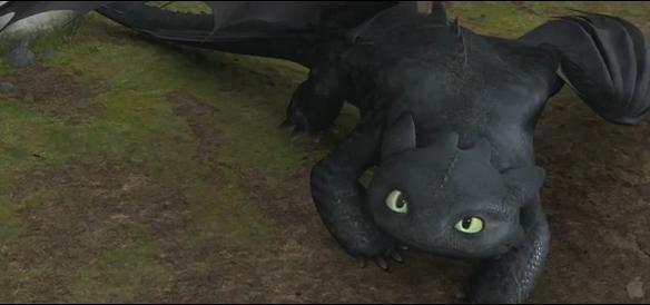 Toothless - How to Train Your Dragon 584x274