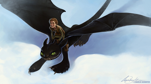 toothless and hiccup