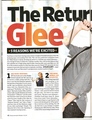 'The Return of Glee' in Entertainment Weekly [1] - glee photo