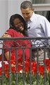 Amber Riley and Barack Obama - glee photo