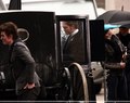 April 6, 2010: Filming 'Bel Ami' - robert-pattinson-and-kristen-stewart photo