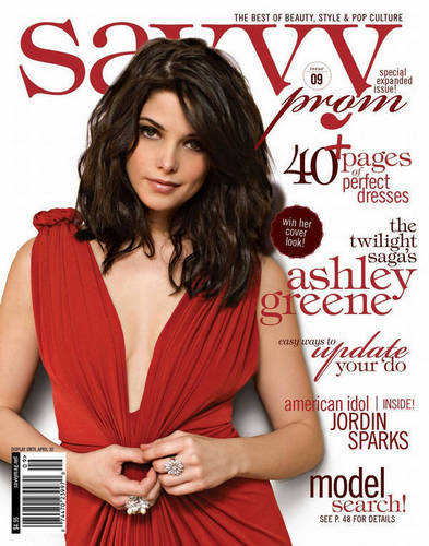 Ashley in Savvy magazine