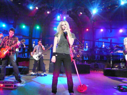  Avril Live Bilder