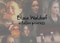 Blair Waldorf- A Fallen Princess Wallpaper - gossip-girl fan art