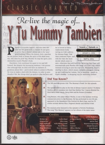  Charmed 2º magazine