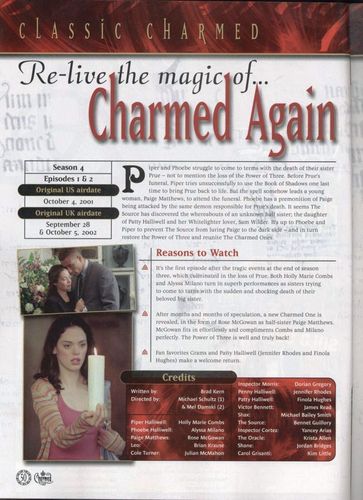  Charmed – Zauberhafte Hexen 4º magazine