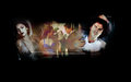 the-vampire-diaries-tv-show - Damon/Elena wallpaper