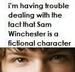 Sam Winchester <3 - supernatural icon