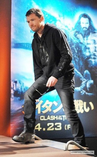  Sam at "Clash of the Titans" Jepun Press Conference (04.07.10)