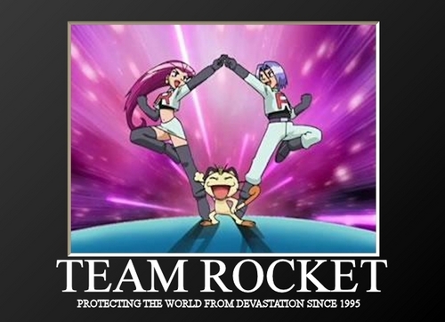  Team Rocket Motivational Poster