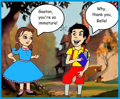  Young Belle and Gaston