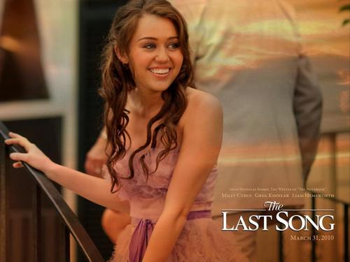  miley cyrus the last song!!!!!