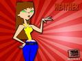 new heather!No hate comments! - total-drama-island fan art
